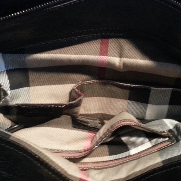 Authentic Burberry Handbag - 17" by 16" - Picture 5 of 8